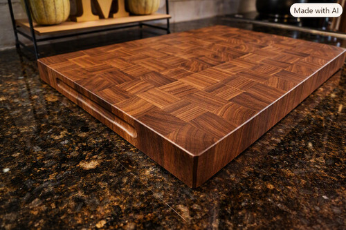 Handmade wood cutting - cutting, board