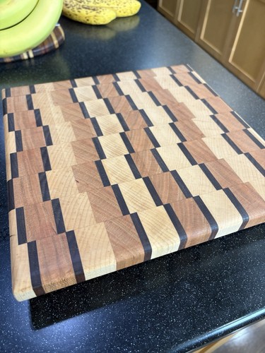 End grain cutting board - cutting,